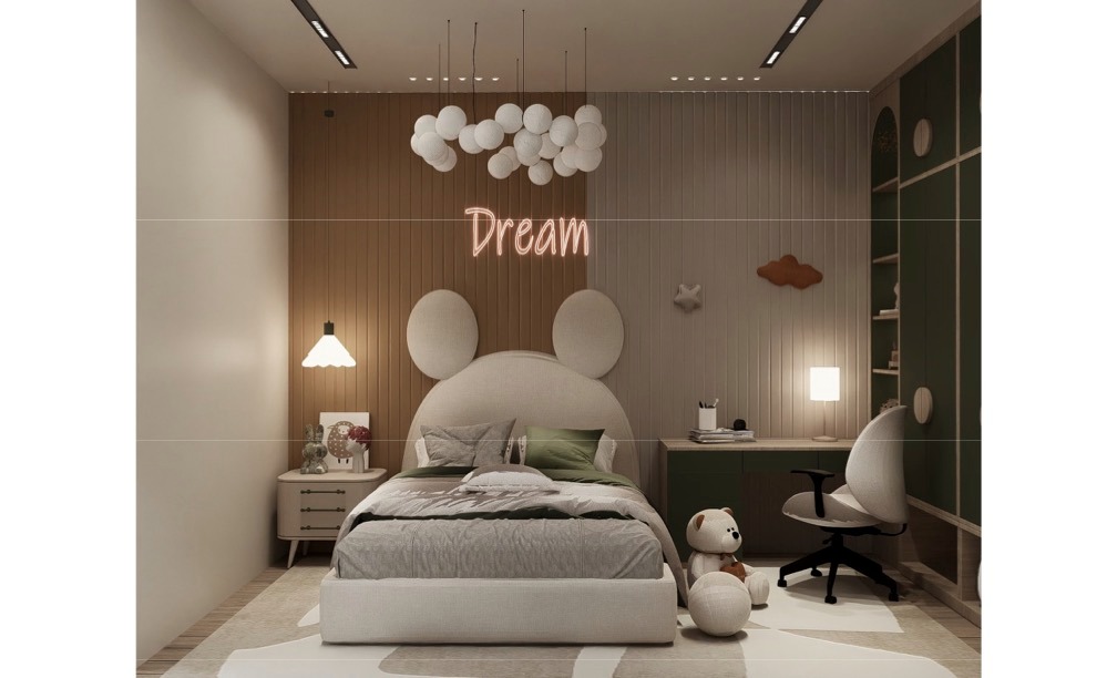 تصميم إضاءة غرفة نوم